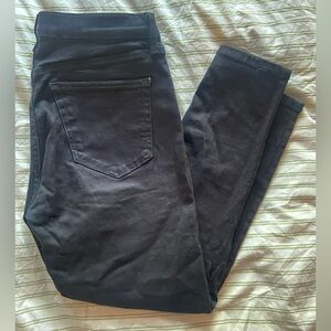 Black High Waisted Skinny Jeans - Topshop Jamie Jean